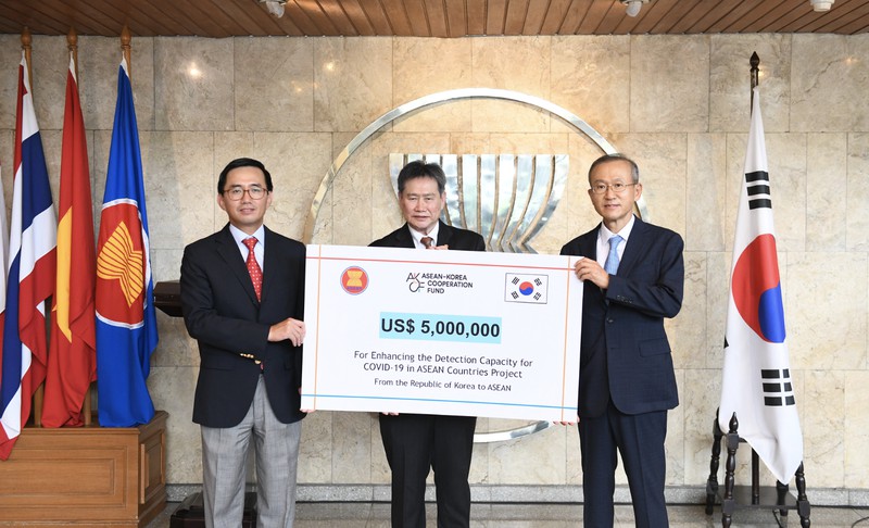 Hàn Quốc bàn giao dự án trị giá 5 triệu USD cho ASEAN (Nguồn: Ban thư ký ASEAN)