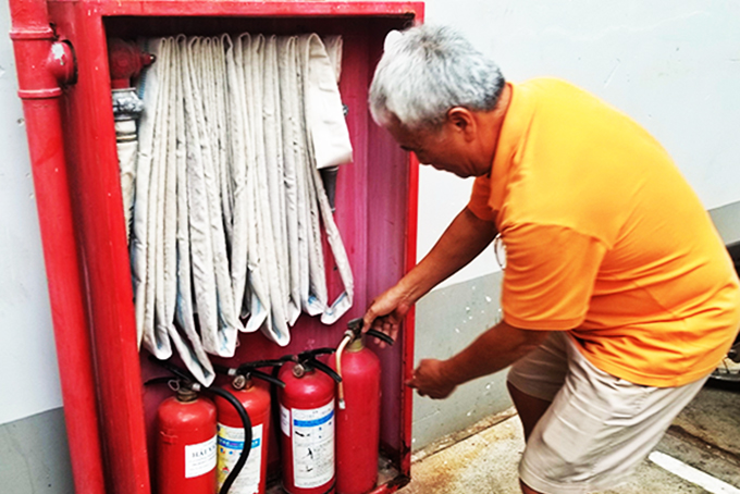 Kiểm tra phòng cháy, chữa cháy tại chung cư Sông Đà Nha Trang: Nhiều hạng mục bị hư hỏng