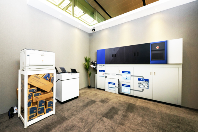 Epson giới thiệu công nghệ xử lý giấy đã dùng thành giấy mới