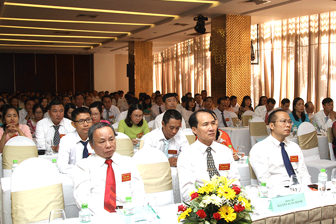 Các đại biểu tham dự đại hội.
