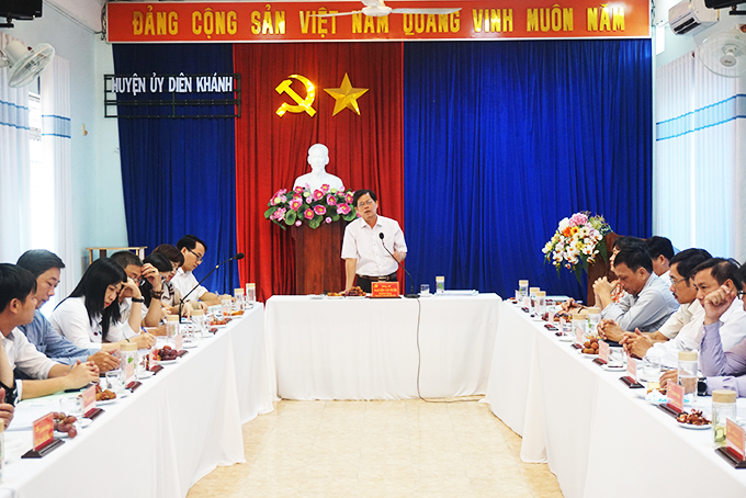 Ông Nguyễn Tấn Tuân phát biểu kết luận.