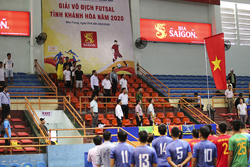 12 đội tranh tài Giải vô địch Futsal tỉnh Khánh Hòa năm 2020
