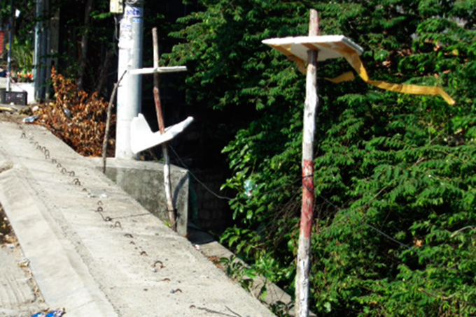 "Bẫy" nguy hiểm trên quốc lộ