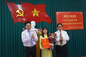 Bà Nguyễn Thị Bích Liên giữ chức vụ Phó Bí thư Đảng ủy Khối các cơ quan tỉnh Khánh Hòa