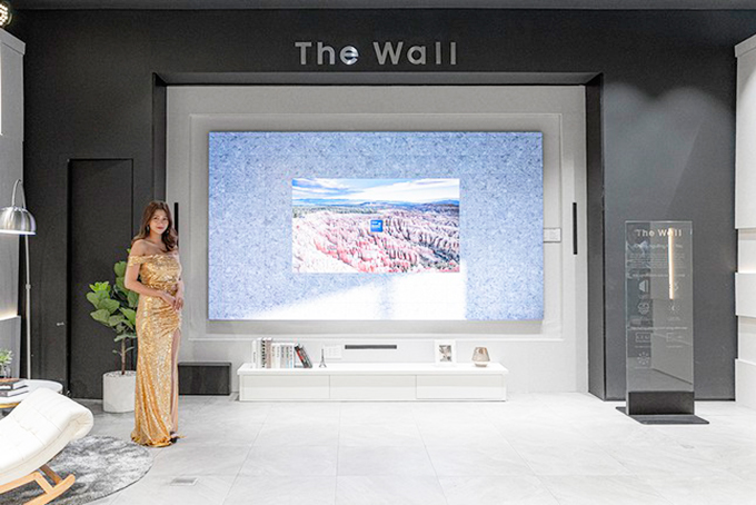 Samsung ra mắt dòng màn hình The Wall mới tại Việt Nam