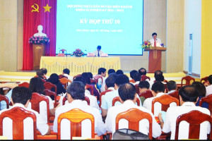 Kỳ họp thứ 10, HĐND huyện Diên Khánh