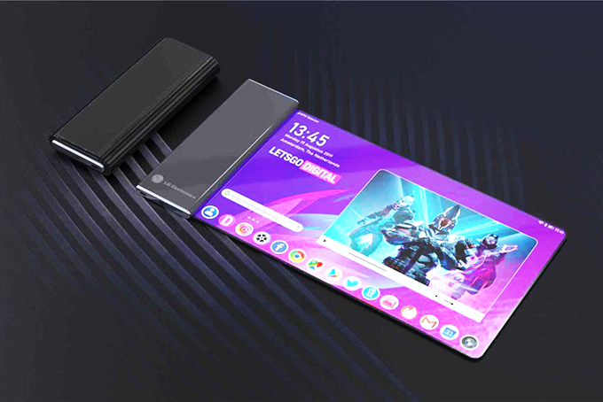LG phát triển điện thoại cuộn độc đáo