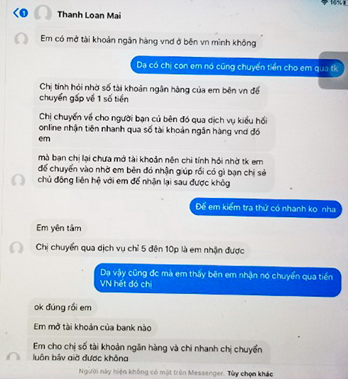 Cảnh giác với chiêu lừa kiều hối online