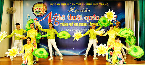 Tiết mục tham gia hội diễn nghệ thuật quần chúng TP. Nha Trang lần thứ 21. 