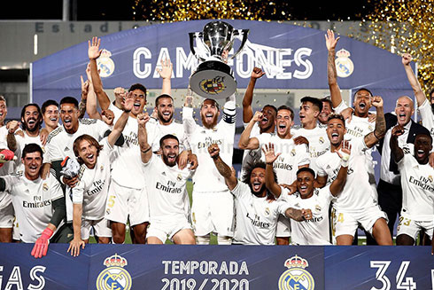 Real Madrid là nhà vô địch La Liga 2019-2020.