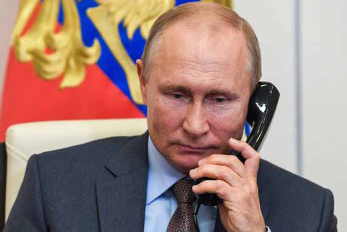 Tổng thống Nga và Mỹ điện đàm về một loạt vấn đề quốc tế