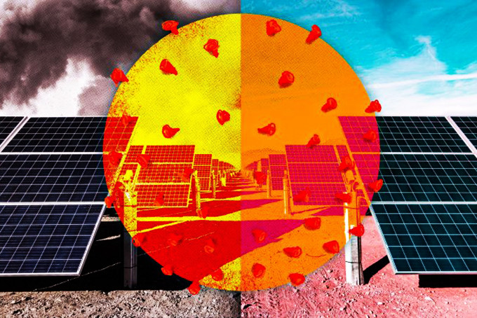 Một nhóm các nhà khoa học của MIT đã định lượng sự gia tăng sản lượng từ các tấm pin mặt trời ở Delhi, Ấn Độ, do ô nhiễm không khí thấp hơn sau khi giãn cách vì Covid-19. 