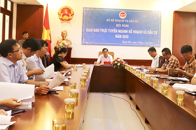 Giao ban trực tuyến toàn quốc ngành Kế hoạch và Đầu tư: Tháo gỡ khó khăn cho nền kinh tế