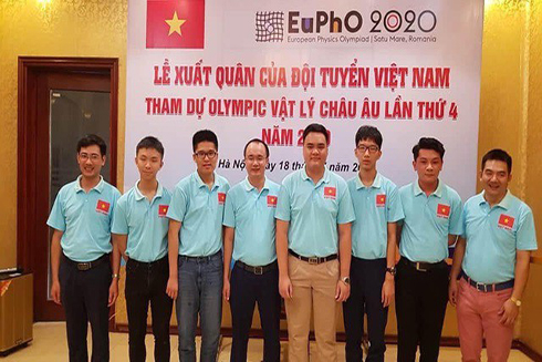 Việt Nam giành 4 huy chương tại Olympic Vật lý châu Âu