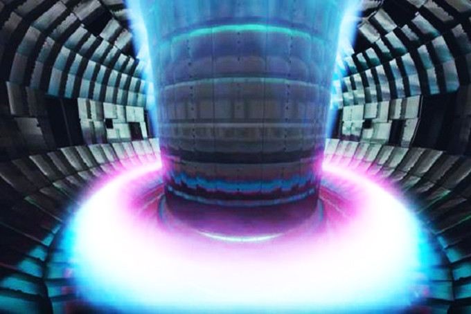 Mô phỏng lò Tokamak tạo ra plasma. 