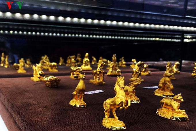 Giá vàng tăng nhẹ, nhưng vẫn dưới 58 triệu đồng/lượng