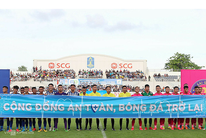 Cup Quốc gia 2020 chưa thể tiếp diễn khi covid-19 diễn biến phức tạp ở Việt Nam. Ảnh: Đức Đồng.