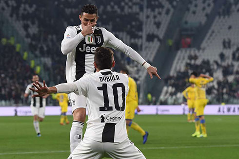 Cristiano Ronaldo và Paulo Dybala vẫn sẽ là điểm tựa trên hàng công của Juventus.