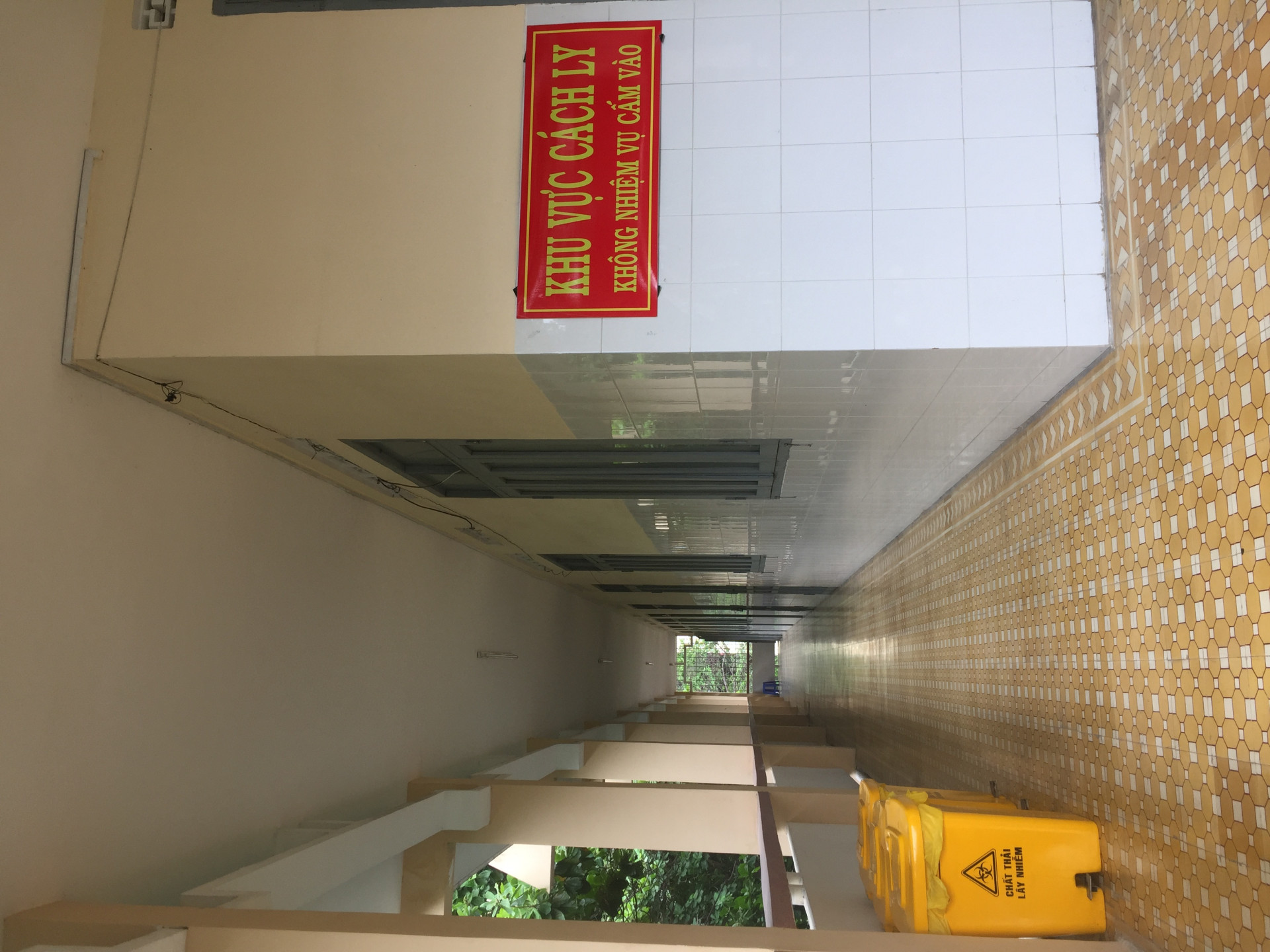 Khu cách ly dự phòng của Bệnh viện Đa khoa tỉnh Khánh Hoà