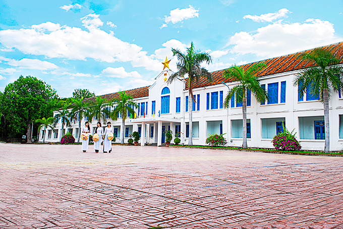 Một góc Trường Đại học Nha Trang.