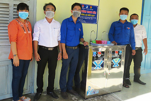 Khánh thành công trình thanh niên "Hệ thống lọc nước sạch" tại trường Tiểu học Vạn Thắng 3