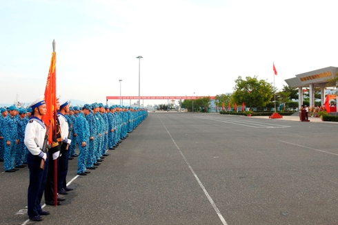 Quang cảnh lễ khai mạc.