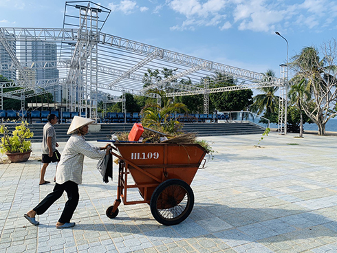 Đã làm sạch Công viên Phù Đổng