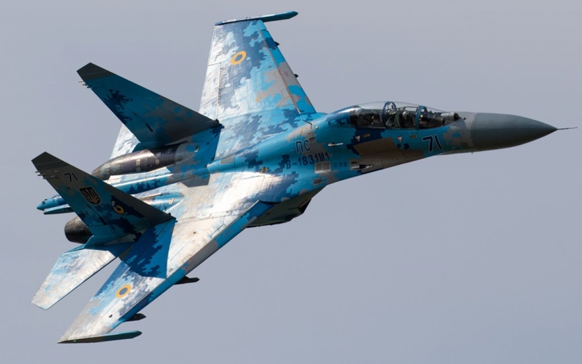 Chiến đấu cơ Su-27. Ảnh: Jakub Ruzek.