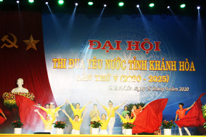 Tổng duyệt chương trình Đại hội Thi đua yêu nước tỉnh Khánh Hòa lần thứ V
