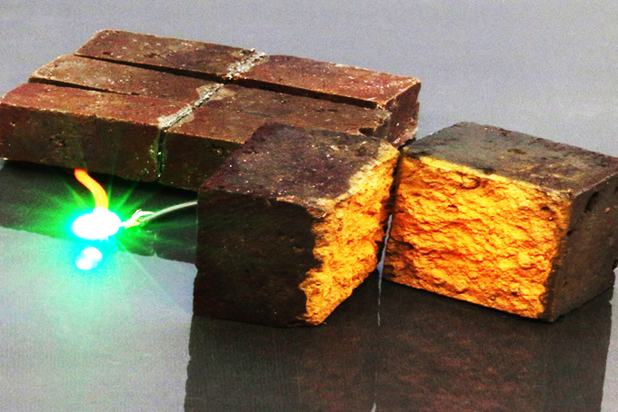 Gạch thông minh có thể lưu trữ điện