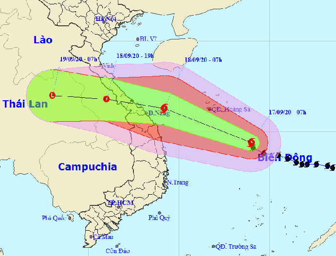 Chủ động ứng phó bão số 5