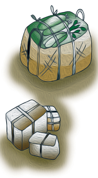 Giỏ đồ mẹ gửi