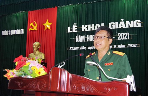 Trường Sĩ quan Thông tin tổ chức lễ khai giảng năm học 2020 - 2021