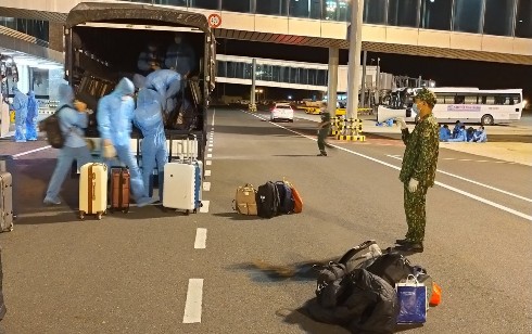 Khánh Hòa đón và cách ly 360 công dân về từ Nhật Bản