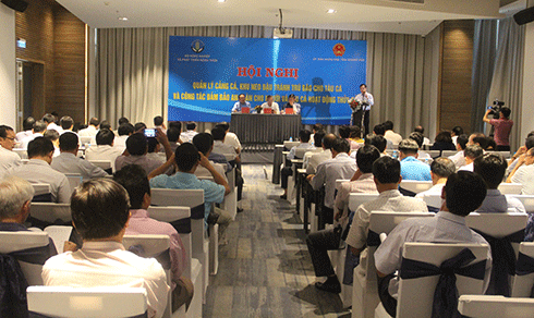 Hội nghị quản lý cảng cá, khu neo đậu tránh trú bão cho tàu cá