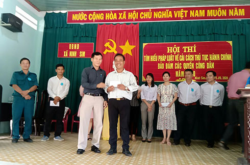 Ninh Sim: Tổ chức hội thi tìm hiểu cải cách thủ tục hành chính