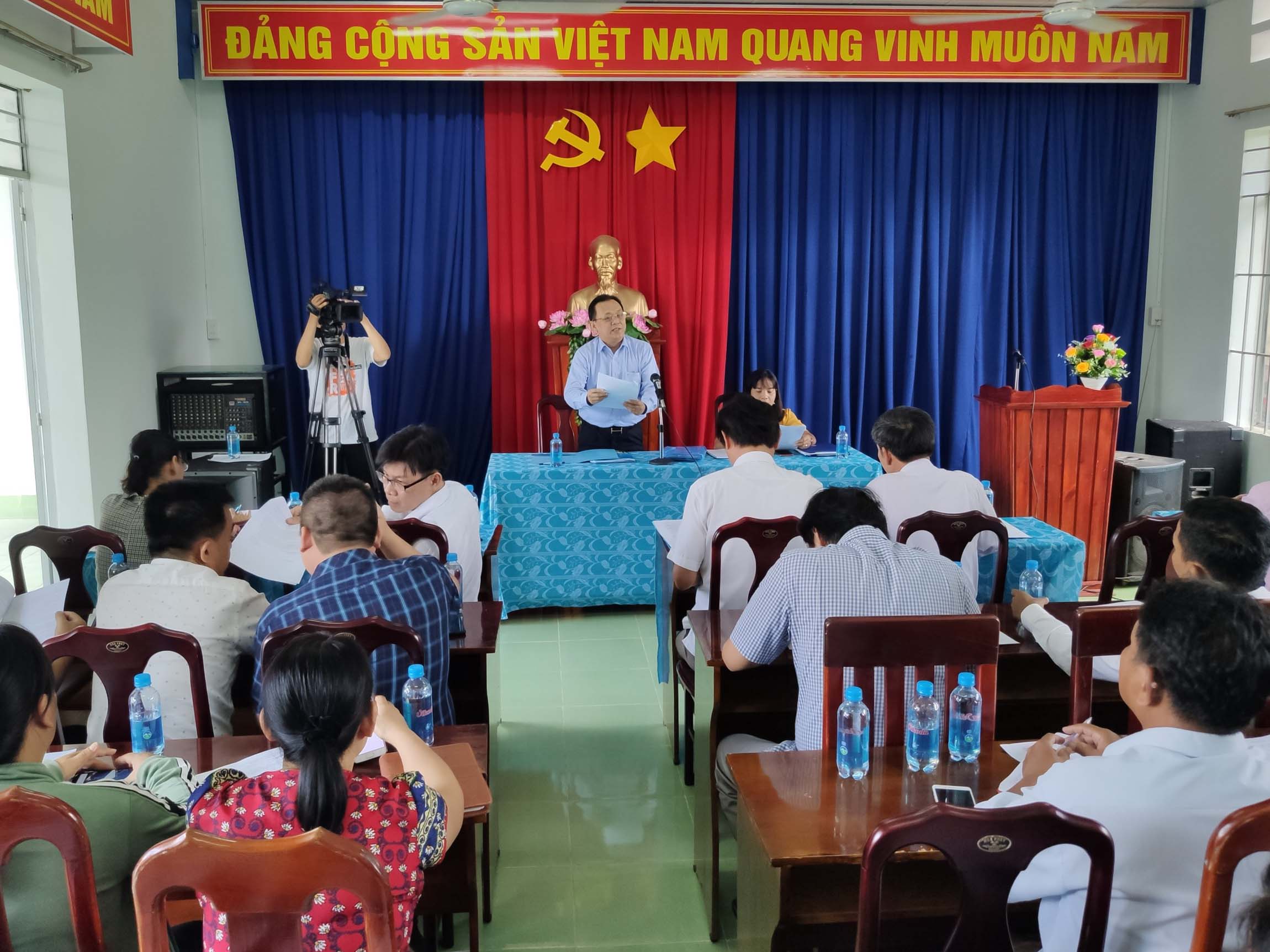 Ông Lê Hữu Hoàng - Phó Chủ tịch UBND tỉnh: Làm việc với xã Khánh Phú