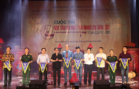 Khai mạc "Cuộc thi độc tấu và hòa tấu nhạc cụ dân tộc toàn quốc - 2020"