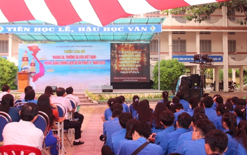 Triển lãm về chủ quyền biển, đảo Hoàng Sa, Trường Sa