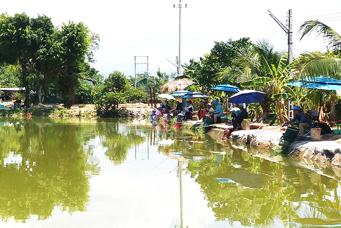 Chớm nở dịch vụ câu cá giải trí