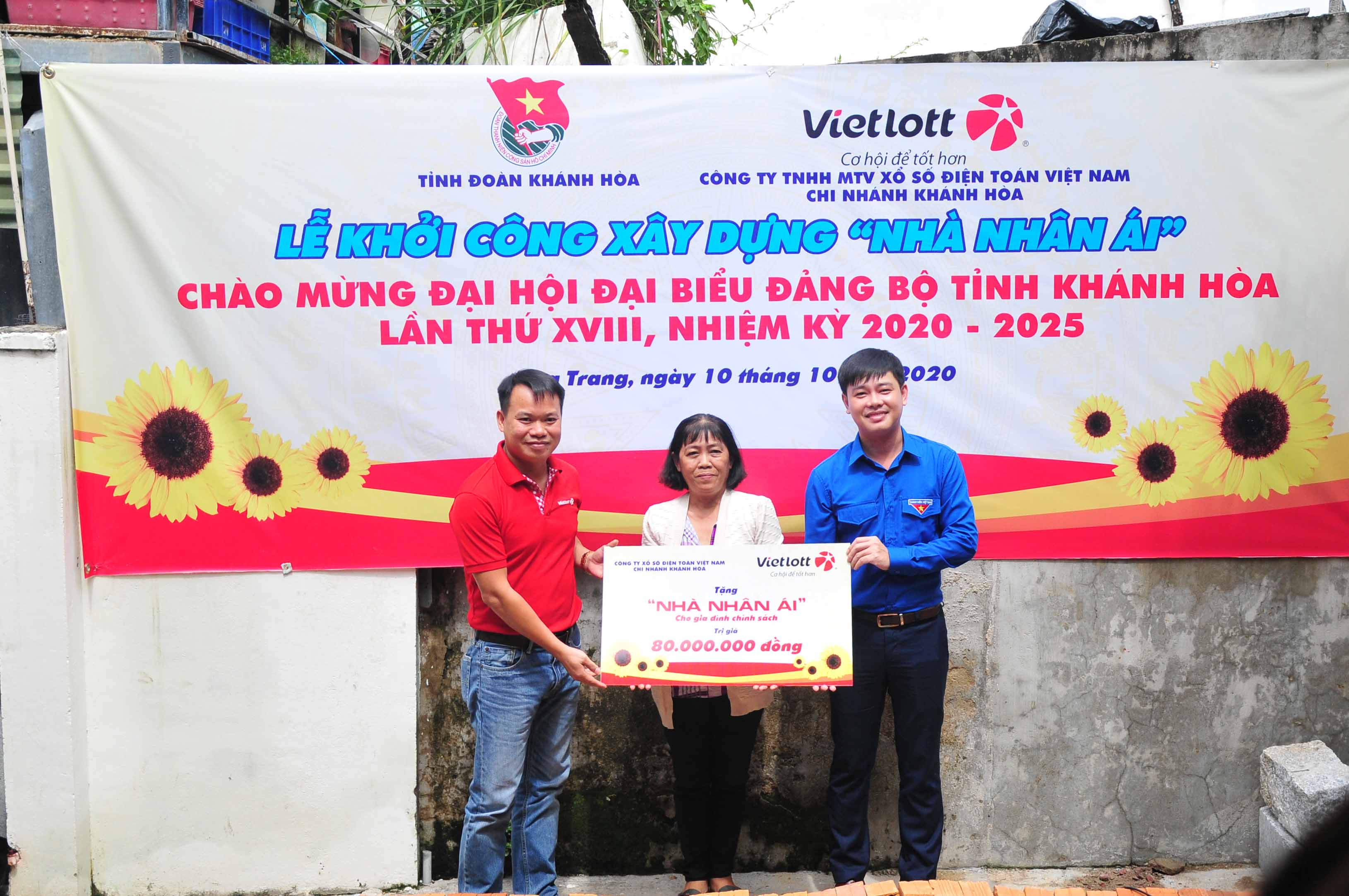 Khởi công xây dựng "Nhà nhân ái" cho gia đình chính sách