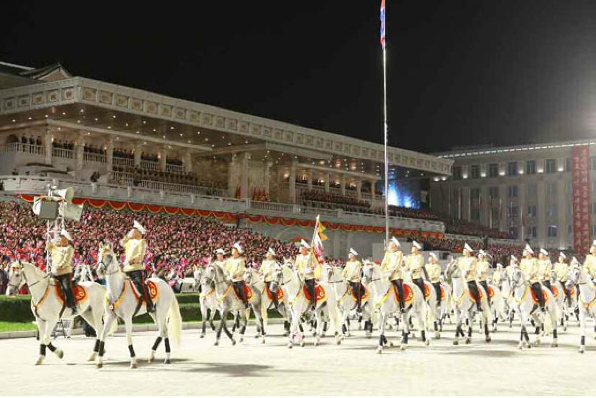 Lực lượng kỵ binh của Triều Tiên. (Nguồn Rodong Sinmun)