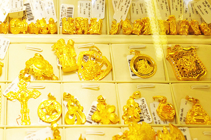 Giá vàng trong nước cuối ngày 13/10 tăng thêm 150.000 đồng/lượng ở cả hai chiều mua và bán.