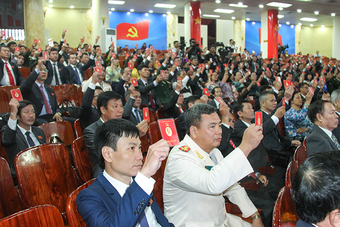 Nghị quyết Đại hội đại biểu Đảng bộ tỉnh Khánh Hòa lần thứ XVIII, nhiệm kỳ 2020 - 2025