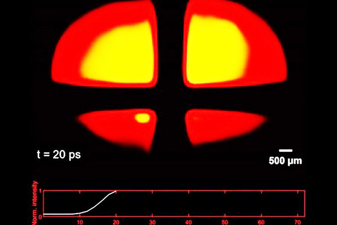  UV-CUP ghi lại chuyển động của một hạt photon trong dải cực tím.