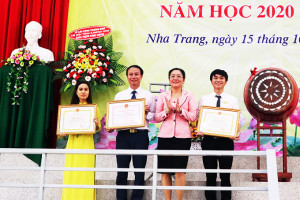 Trường Trung cấp Kinh tế Khánh Hòa khai giảng năm học 2020 - 2021