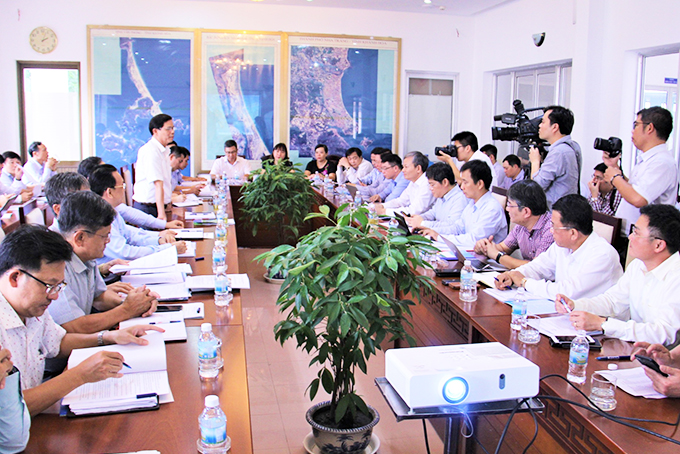 UBND tỉnh làm việc với Tập đoàn Điện lực Việt Nam