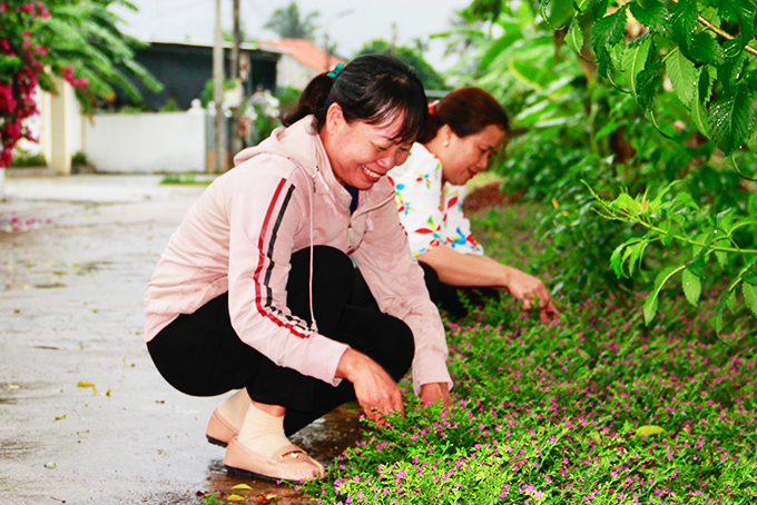 Xã Diên Đồng: Hiệu quả câu lạc bộ "5 không 3 sạch"
