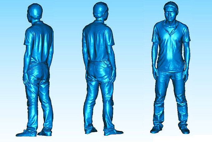  Công nghệ quét 3D lấy số đo cơ thể trong 5 giây.