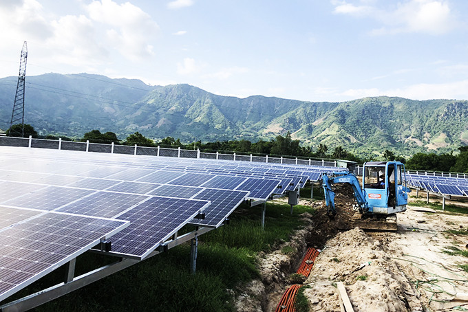 Tuan An Solar Power Plant put into operation